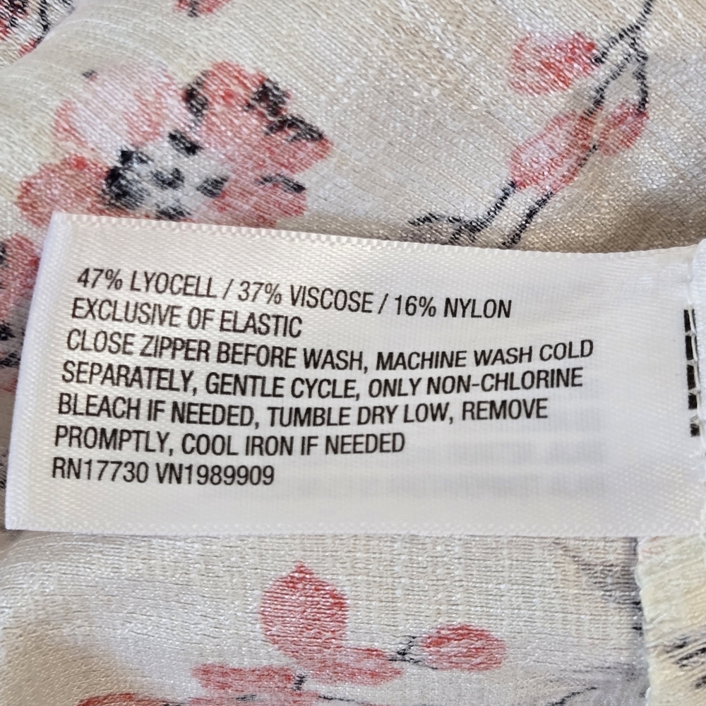 NWT A New Day Floral Mini Dress Size 16 - Picture 10 of 14